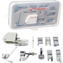 SINGER 9 Presser Feet Sewing Machine Accessory Kit Set Suitable for Household Mu