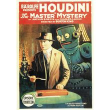 The Master Mystery - Us- 1919 Poster Canvas Movie Film Print A0 A1 A2 A3 A4 A5 A