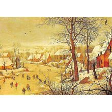 Art PIETER BRUEGHAL "The Bird Trap" Postcard (Beric Tempest)