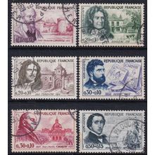France 1960 SG 1488-93 Used - Red Cross Semi-postal (C-484 (6))