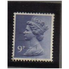 1976 GB 9P VIOLET F/U SG X883