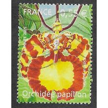 FRA 2005 55c 'ORCHIDS' FINE USED (EBID56-073)