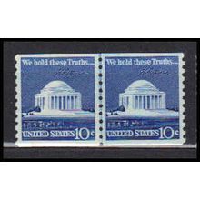 1520 10c Jefferson Memorial Fine MNH CLP CA0081