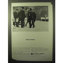 1964 Jet Propulsion Laboratory Ad - Doctors' Assistants