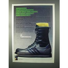 1982 Browning Featherweight Boot Ad - Comfort