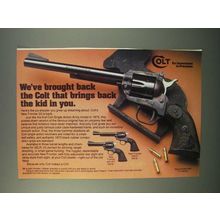1982 Colt Frontier Buntline Revolver Ad - Brought Back