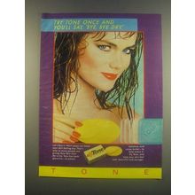 1985 Tone Soap Ad - You'll Say Bye Bye Dry