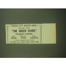 1946 MGM The Green Years Movie Ad - Radio City Music Hall Rockefeller Center