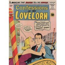 Confessions Of The Lovelorn 1950s Comic Book Venice Love Postcard
