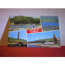 multiview, LARGS, Ayrshire used postcard by Dennis 1979 postmark =