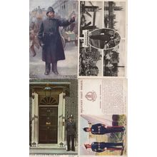 Downing Street Policeman Harry Payne London Life 4x Police incl RPC Postcard s