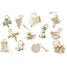 Lenox 819668 Luck of the Irish 12-Piece Ornament Set, St. Patricks Day
