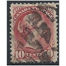 Canada 1894 SG111 10c Brownish-Red Good Used...