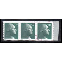 Used 3617 23c George Washington Fine CNP+1 Left V13 P/UL PA3825