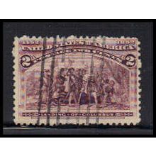 Used 231 2c Landing of Columbus Barely Clears K0891