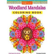 Woodland Mandalas Coloring Book