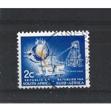 SouthAfrica.SG201 2c Pouring Gold.Variety Unchecked.Fine Used.Aug25i