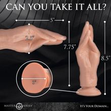 The Stuffer Fisting Hand Plug Fister Fist Huge Anal Vaginal Suction Cup Master S