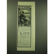 1902 Stevens Firearms: Rifles, Pistols, Shotguns Ad