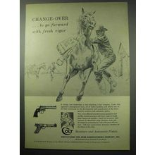 1956 Colt Revolvers and Pistols Ad - Change-Over