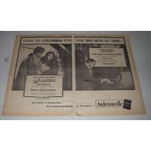 1956 Columbia Pictures Picnic Movie Ad - Kim Novak