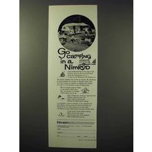 1960 Nimrod Camper Ad - Go Camping in a Nimrod