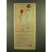 1965 Hanes Underwear Ad - Men from the Boys