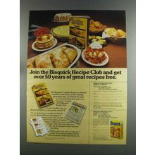 1982 Bisquick Baking Mix Ad - Join the Recipe Club