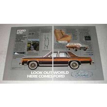 1982 Ford LTD Car Ad - Look Out World