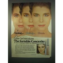 1984 Cover Girl The Invisible Concealer Ad - Going