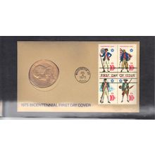 FDC Fleetwood 1565-1568 With Medal (U/A) CV42981