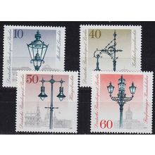 GERMANY BERLIN [1979] MiNr 0603-06 ( **/mnh )