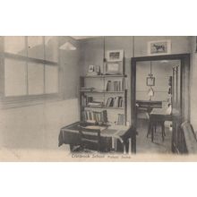 Prefects Study at Cranbrook School Kent Old Postcard