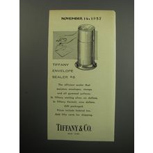 1957 Tiffany & Co. Envelope Sealer Advertisement