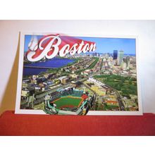 FENWAY PARK, BOSTON, MASSACHUSETTS USA unused postcard =