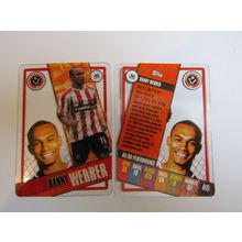 80. Danny Webber - Sheffield United - Topps - I-Cards 2006/07 Football Card