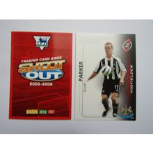 Scott Parker - Newcastle - Shoot Out 2005 2006 Magic Box Football Card (EF1)