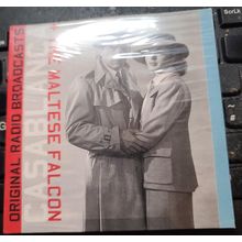 CASABLANCA + THE MALTESE FALCON ORIGINAL RADIO BROADCASTS AUDIO BOOK CD NEW