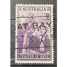 AUSTRALIA 1955 SG 0287 USED #1