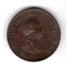 Great Britain. George III. Halfpenny 1799. dy16278