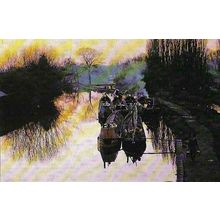 Hertfordshire RICKMANSWORTH Canal Postcard (Shepperton Swan 7)