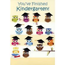 You've Finished Kindergarten! - Graduation Greeting Card - 24850