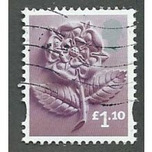 ENGLAND £1.10 'TUDOR ROSE' (EN41) FINE USED (EBID38-082)