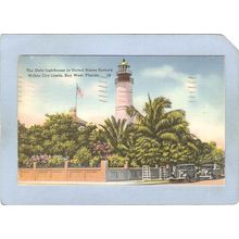 FL Key West Lighthouse Postcard Key West Lighthouse lighthouse_box1~129