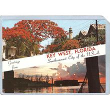 FL Key West Lighthouse Postcard Key West Lighthouse lighthouse_box1~131