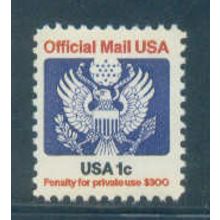 O127 1c Eagle Fine MNH Q3174