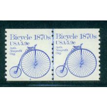 1901 5.9c Bicycle Very Fine MNH Dry Gum CNP Left 4 W0114