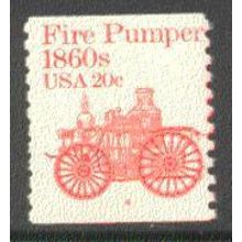 1908 20c Fire Pumper Fine MNH Dry Gum CNS 4 G0094