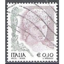 Italia 2002 Michel 2818IA O Cote (2006) 0.20 € Statue en terre cuite