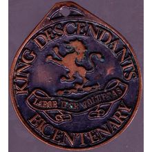 1988 Australia Medallion King Descendants Bicentenary